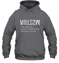 Load image into Gallery viewer, Autism Different Perspective Autism Awareness Hooded Sweatshirt

