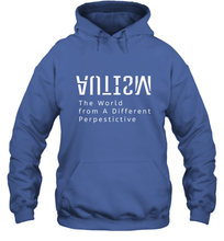 Load image into Gallery viewer, Autism Different Perspective Autism Awareness Hooded Sweatshirt
