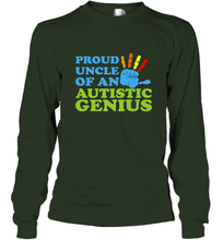 Load image into Gallery viewer, Autism Awareness Shirts Uncle Awareness Month Long Sleeve T-Shirt

