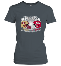 Load image into Gallery viewer, NFL Super bowl San Francisco 49ers vs. Kansas City Chiefs Women's T-Shirt
