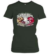Load image into Gallery viewer, NFL Super bowl San Francisco 49ers vs. Kansas City Chiefs Women's T-Shirt
