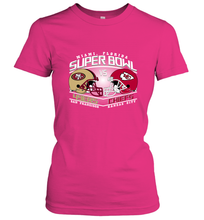 Load image into Gallery viewer, NFL Super bowl San Francisco 49ers vs. Kansas City Chiefs Women's T-Shirt
