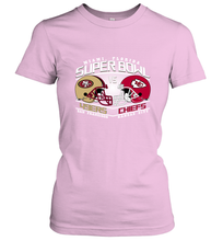 Load image into Gallery viewer, NFL Super bowl San Francisco 49ers vs. Kansas City Chiefs Women's T-Shirt
