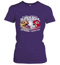 Load image into Gallery viewer, NFL Super bowl San Francisco 49ers vs. Kansas City Chiefs Women's T-Shirt
