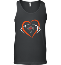 Load image into Gallery viewer, NFLAtlanta Falcons Heart Love Football Men's Tank Top
