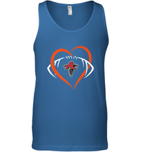 Load image into Gallery viewer, NFLAtlanta Falcons Heart Love Football Men's Tank Top
