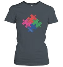 Load image into Gallery viewer, Autism Awareness Distressed T MaassSquad Women's T-Shirt
