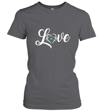 Load image into Gallery viewer, Stetson Hatters Love Heart  Football  Team Premium Women's T-Shirt
