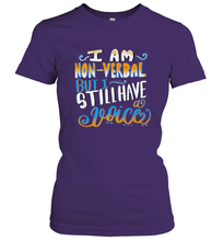 Load image into Gallery viewer, Special Needs NonVerbal Autism Awesome Women's T-Shirt
