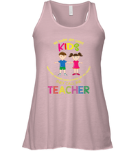 Load image into Gallery viewer, They Call Me Teacher School Kids Fun Appreciation Women's Racerback Tank
