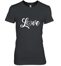 Load image into Gallery viewer, Stetson Hatters Love Heart  Football  Team Premium Women's Premium T-Shirt
