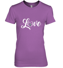 Load image into Gallery viewer, Stetson Hatters Love Heart  Football  Team Premium Women's Premium T-Shirt
