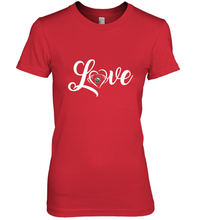 Load image into Gallery viewer, Stetson Hatters Love Heart  Football  Team Premium Women's Premium T-Shirt
