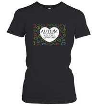 Load image into Gallery viewer, Autism Support Educate Advocate Autism Awareness T shirt Women's T-Shirt
