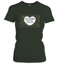 Load image into Gallery viewer, Autism Support Educate Advocate Autism Awareness T shirt Women's T-Shirt
