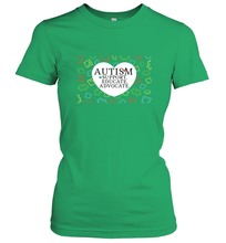 Load image into Gallery viewer, Autism Support Educate Advocate Autism Awareness T shirt Women's T-Shirt
