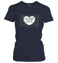 Load image into Gallery viewer, Autism Support Educate Advocate Autism Awareness T shirt Women's T-Shirt
