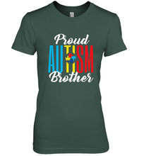 Load image into Gallery viewer, Proud Autism Brother Awareness Support Premium T Shirt Women's Premium T-Shirt
