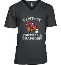 Load image into Gallery viewer, Fantasy Football Champion Winner League Draft Team Men's V-Neck
