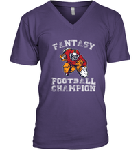 Load image into Gallery viewer, Fantasy Football Champion Winner League Draft Team Men's V-Neck
