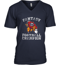 Load image into Gallery viewer, Fantasy Football Champion Winner League Draft Team Men's V-Neck

