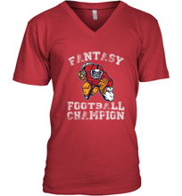 Load image into Gallery viewer, Fantasy Football Champion Winner League Draft Team Men's V-Neck
