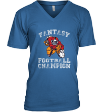 Load image into Gallery viewer, Fantasy Football Champion Winner League Draft Team Men's V-Neck
