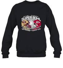 Load image into Gallery viewer, NFL Super bowl San Francisco 49ers vs. Kansas City Chiefs Crewneck Sweatshirt
