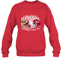 Load image into Gallery viewer, NFL Super bowl San Francisco 49ers vs. Kansas City Chiefs Crewneck Sweatshirt
