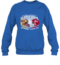 Load image into Gallery viewer, NFL Super bowl San Francisco 49ers vs. Kansas City Chiefs Crewneck Sweatshirt
