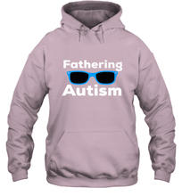 Load image into Gallery viewer, Fathering Autism Shades Hooded Sweatshirt
