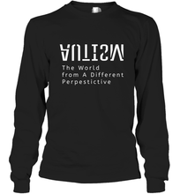 Load image into Gallery viewer, Autism Different Perspective Autism Awareness Long Sleeve T-Shirt
