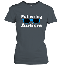 Load image into Gallery viewer, Fathering Autism Shades Women&#39;s T-Shirt
