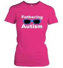Load image into Gallery viewer, Fathering Autism Shades Women&#39;s T-Shirt
