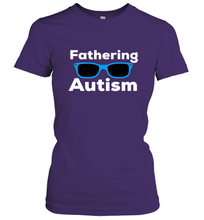 Load image into Gallery viewer, Fathering Autism Shades Women&#39;s T-Shirt
