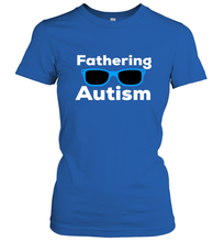 Load image into Gallery viewer, Fathering Autism Shades Women&#39;s T-Shirt

