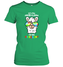 Load image into Gallery viewer, It's No Prob llama To Be Different Shirt _ Autism Gift Women's T-Shirt
