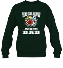 Load image into Gallery viewer, Husband Coach Dad Football Family Sports Team Game Crewneck Sweatshirt
