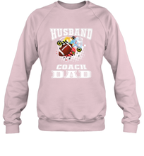 Load image into Gallery viewer, Husband Coach Dad Football Family Sports Team Game Crewneck Sweatshirt
