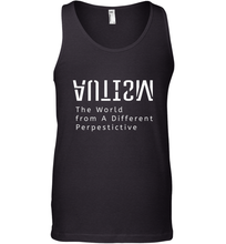 Load image into Gallery viewer, Autism Different Perspective Autism Awareness Men's Tank Top
