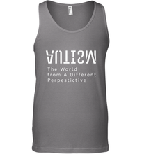 Load image into Gallery viewer, Autism Different Perspective Autism Awareness Men's Tank Top

