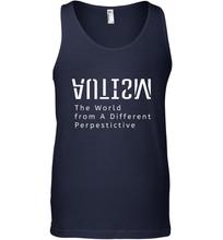 Load image into Gallery viewer, Autism Different Perspective Autism Awareness Men's Tank Top
