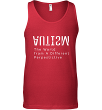 Load image into Gallery viewer, Autism Different Perspective Autism Awareness Men's Tank Top
