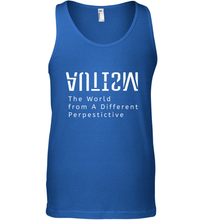 Load image into Gallery viewer, Autism Different Perspective Autism Awareness Men's Tank Top
