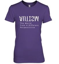 Load image into Gallery viewer, Autism Different Perspective Autism Awareness Women's Premium T-Shirt
