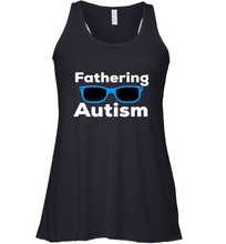Load image into Gallery viewer, Fathering Autism Shades Women's Racerback Tank
