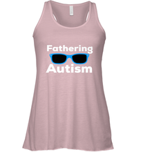 Load image into Gallery viewer, Fathering Autism Shades Women's Racerback Tank

