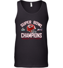 Load image into Gallery viewer, NFL super bowl Kansas City Chiefs Logo Helmet champions Men's Tank Top
