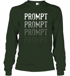 BCBA RBT Fading Prompts Behavior Analyst Long Sleeve T-Shirt