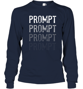 BCBA RBT Fading Prompts Behavior Analyst Long Sleeve T-Shirt